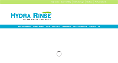 Desktop Screenshot of hydrarinse.com